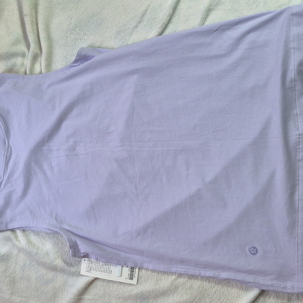 Lululemon All Yours Organic Cotton Tank Size L NWT - Picture 10 of 11